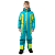 Dragonfly Зимний утепленный комбинезон Gravity Teenager Dark Green - Lime 2025 в Уфе