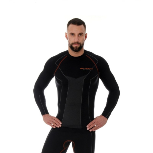Brubeck Футболка мужская Thermo Protect черный в Уфе