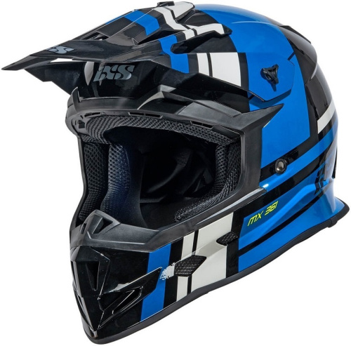 IXS Мотошлем iXS361 2.3 Черно-синий в Уфе