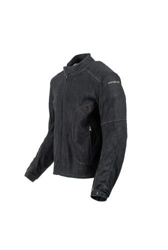 Hyperlook Мотокуртка джинсовая Lion denim Синий в Уфе