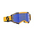 Scott Очки кроссовые Fury dark yellow/dark blue/blue chrome works в Уфе