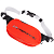 Dragonfly Гермосумка поясная DF Wallet 2л Red-Black в Уфе