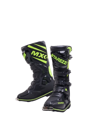 Starezzi Мотоботы Roma Black Fluo Yellow в Уфе