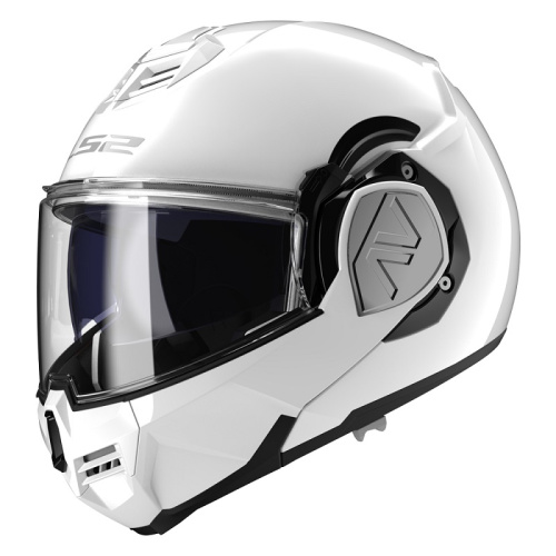 LS2 Мотошлем FF906 Advant KPA Solid белый в Уфе