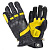 BY City Мотоперчатки Retro II Black/Yellow в Уфе