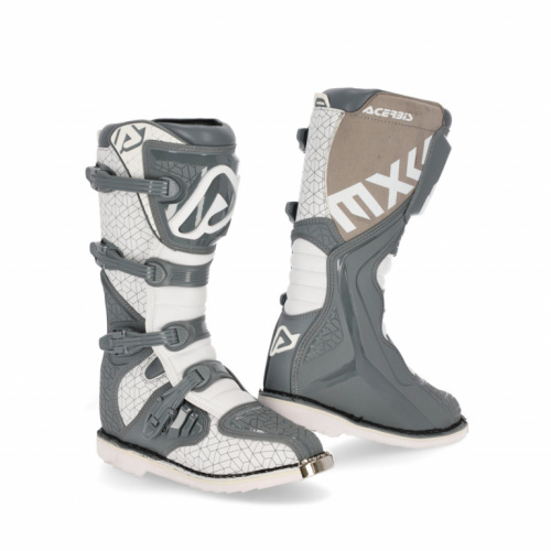 Acerbis Мотоботы кроссовые E-Team Grey/White в Уфе